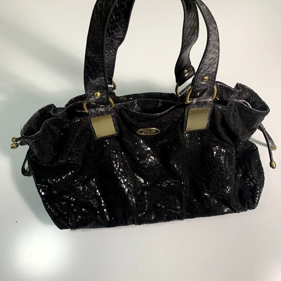 Dolce & Gabbana Bags Vintage Y2k Dolce Gabbana Black Brass Gold